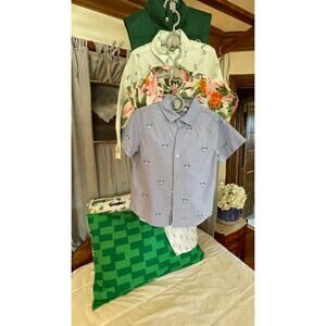 Janie & Jack Disney Mickey Matching Set –Size 5 – Please Note Paint Marks